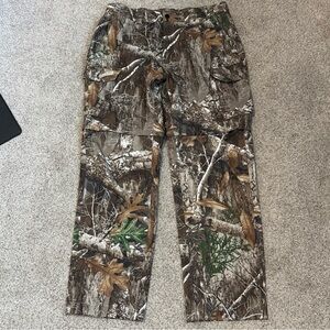 Magellan Convertible Pants Mens Sz Large Cargo Shorts Ripstop Zip Off Real Tree